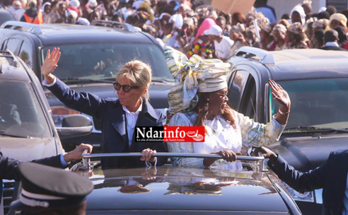 ​Marieme Faye SALL, la grande attraction de la visite des Présidents à Saint-Louis (Photos)