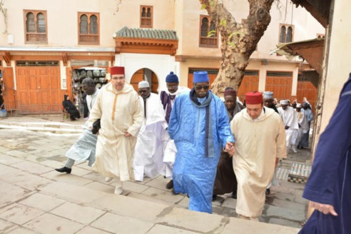 Les images du séjour du Khalife général des Tidianes, Serigne Mbaye Sy au Maroc