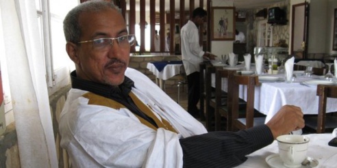 Fall Ould Oumeir, journaliste mauritanien. (Crédits : DR)