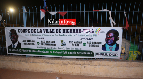 COUPE DE LA VILLE DE RICHARD-TOLL : Khalil DIOP plébiscité par la jeunesse ( Vidéo & Photos )