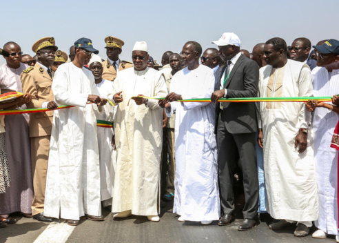 PHOTOS - Inauguration du tronçon Fatick-Kaolack, d’un coût global de 16 milliards 400 millions FCFA