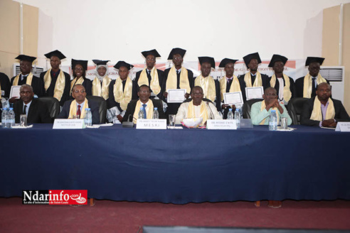 Première promotion de l’Institut Polytechnique de Saint-Louis : 16 ingénieurs en électromécanique formés ( Vidéo & Photos )