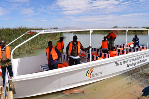 DAGANA : Une embarcation pour les villages de kassack et Boundoum DAGANA : Une embarcation pour les villages de kassack et Boundoum