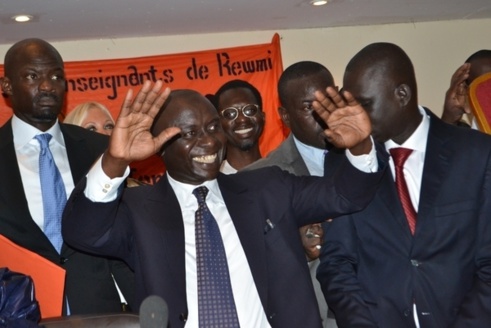 Idrissa SECK à Saint-Louis, samedi