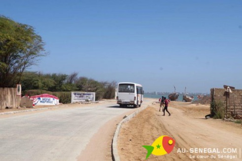 Saint-Louis : la route de l’hydrobase réhabilitée Saint-Louis : la route de l’hydrobase réhabilitée