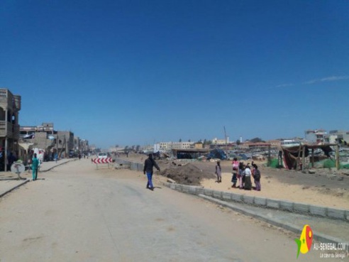 Saint-Louis : la route de l’hydrobase réhabilitée Saint-Louis : la route de l’hydrobase réhabilitée