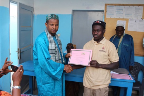 Journée Nationale de l’Enfant Talibé : 18 jeunes formés en horticulture reçoivent leur attestation ( photos)