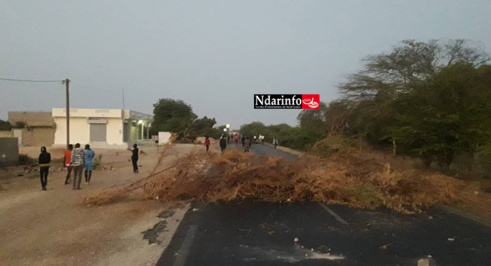 Urgent- UGB : reprise du front. Les étudiants bloquent la RN2 Urgent- UGB : reprise du front. Les étudiants bloquent la RN2