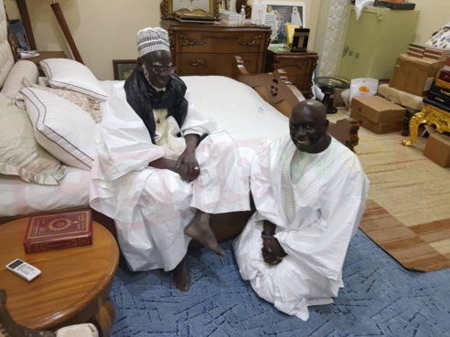 Touba : Idy en tête-à-tête avec le Khalife général des Mourides Touba : Idy en tête-à-tête avec le Khalife général des Mourides