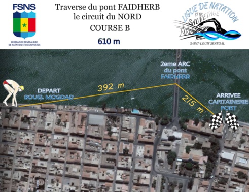 Natation : Une trentaine de clubs annoncés à la traversée du pont Faidherbe, ce 15 août Natation : Une trentaine de clubs annoncés à la traversée du pont Faidherbe, ce 15 août