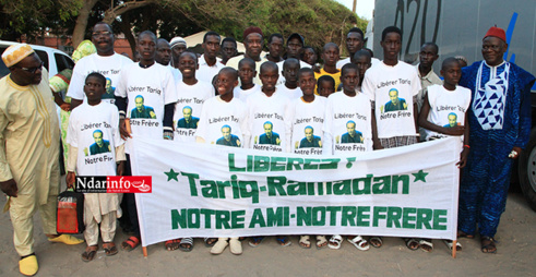 ​JUSTICE POUR TARIQ RAMADAN : Des religieux de Saint-Louis se mobilisent à côté de Serigne Mansour DJAMIL (vidéo)