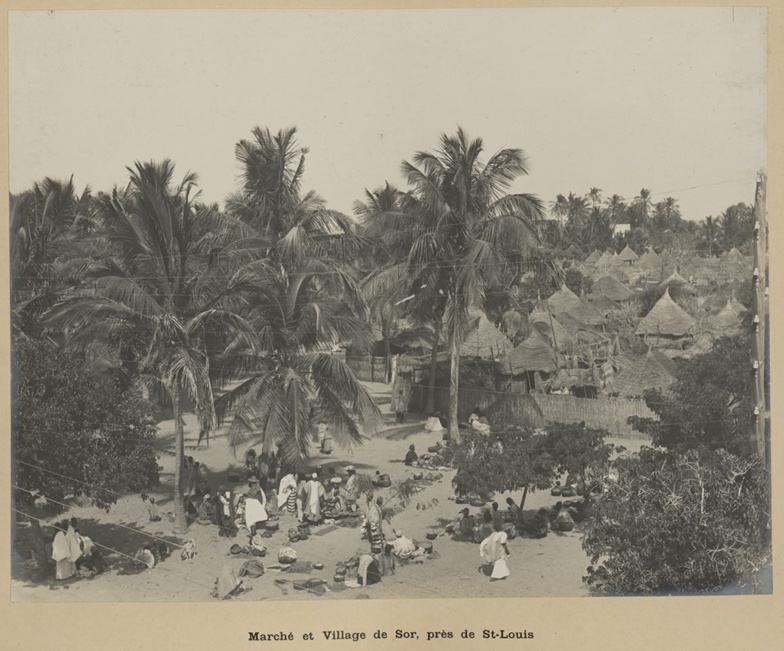 Carte postale : Une photo inédite du quartier Sor