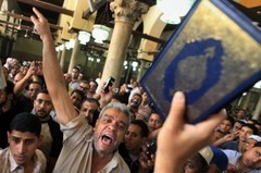 INTERNATIONAL: L'Egypte fête le départ du président Moubarak INTERNATIONAL: L'Egypte fête le départ du président Moubarak