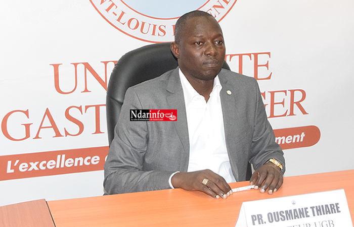 Ousmane THIARÉ, recteur de l'Université Gaston Berger de Saint-Louis