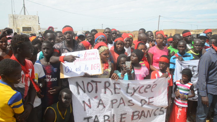 RONKH : Les populations ont marché pour manifester leur colère envers les autorités gouvernementales