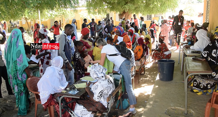 ​LANCEMENT DES JOURNÉES MÉDICALES DU NORD : Forte affluence à BANGO (vidéo)