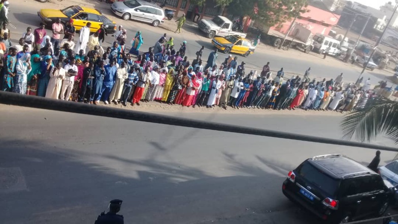 Inhumation du Sidy Lamine : Les locaux de WALF déjà pris d’assaut ( Photos)