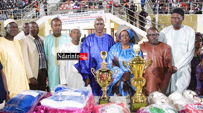 ​FINALE DE LA COUPE DU MAIRE DE GANDON : Khoudia MBAYE magnifie «  l’esprit de fraternité de sa jeunesse ». « Nous fournirons tous les efforts nécessaires pour l’accompagner »