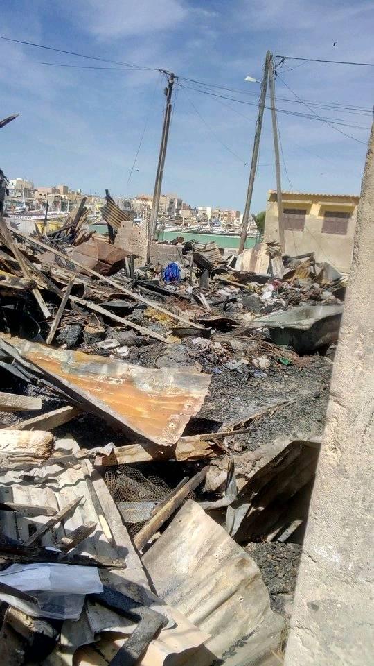 Incendie au quartier Sud : d'importants dégâts enregistrés ( photos)