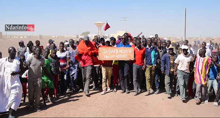 DÉBY-TIGUETTE miné par la colère : excédées, les populations marchent pour avertir Macky SALL  (vidéo)