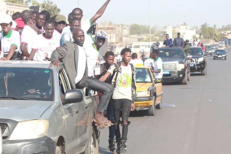 Sonko à Ziguinchor : Grosse effervescence dans le Sud ( photos) Sonko à Ziguinchor : Grosse effervescence dans le Sud ( photos)