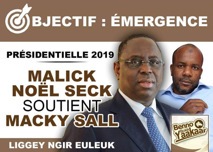 URGENT : Malick Noël Seck vote Macky Sall URGENT : Malick Noël Seck vote Macky Sall