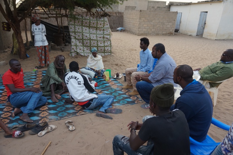 Visite de proximité à BANGO : Amadou François GAYE vante les réalisations du PSE (Photos) 