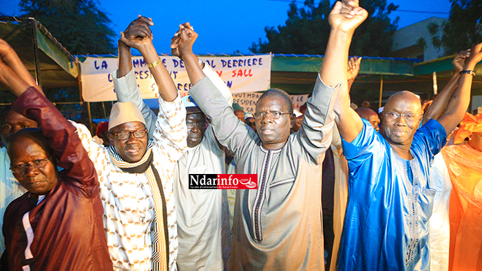 Mains tendues entre partisans de BBY à MPAL Mains tendues entre partisans de BBY à MPAL