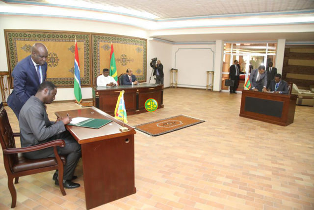 La Mauritanie signe un accord de pêche avec la Gambie
