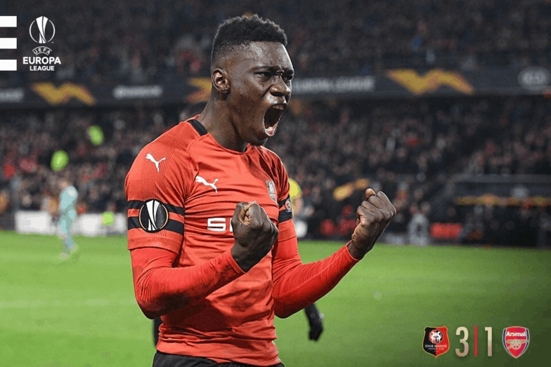 Ligue Europa : Ismaila SARR doublement décisif contre arsenal