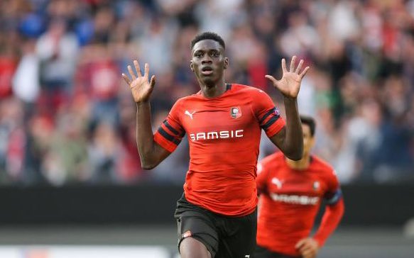 Ismaila SARR de Saint-Louis à Rennes, trajectoire rectiligne