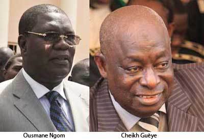 Passation de service entre Ousmane Ngom et Cheikh Guèye à 12h Passation de service entre Ousmane Ngom et Cheikh Guèye à 12h
