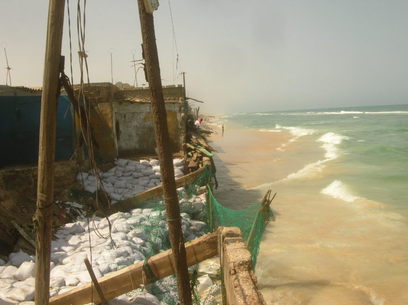 Pour faire face à l'avancée de la mer, les populations de Doun Baba Dièye recasées à Mbambara