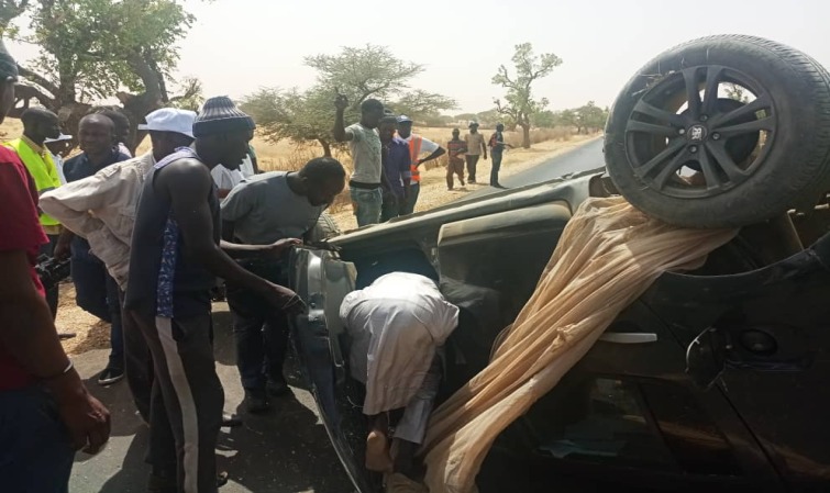 Accident sur la route de MPAL : deux blessés graves.