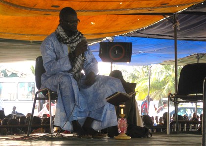 Ndiasse Gueye, recitateur de Coran