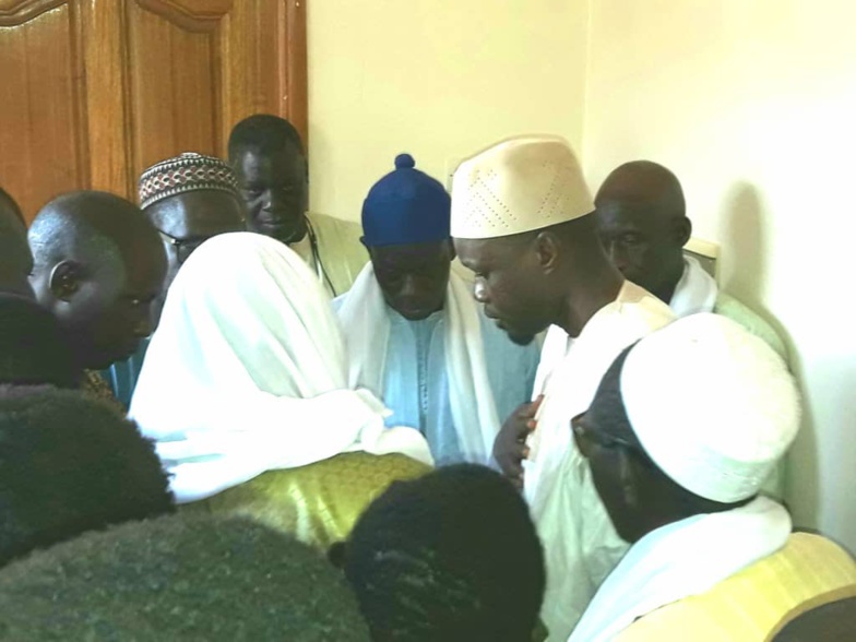 Ousmane Sonko et Idrissa Seck au Magal de Darou Moukhty