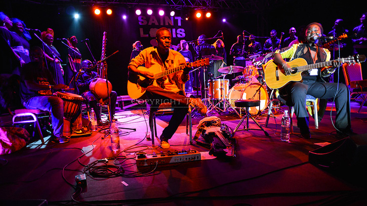 Le festival de jazz de Saint-Louis menacé, sur une île en sursis