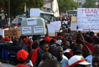 Marche du collectif des terres de Fanaye, ce vendredi