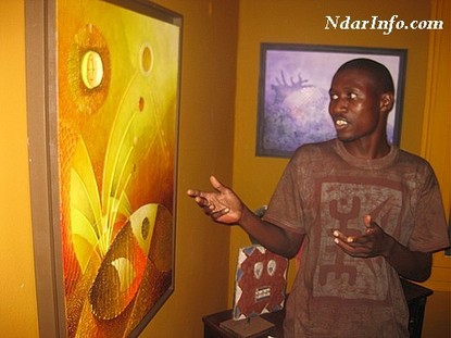 Saint-Louis : Abdou Karim Fall expose ‘’les rêveries d’un fleuve’’ Saint-Louis : Abdou Karim Fall expose ‘’les rêveries d’un fleuve’’