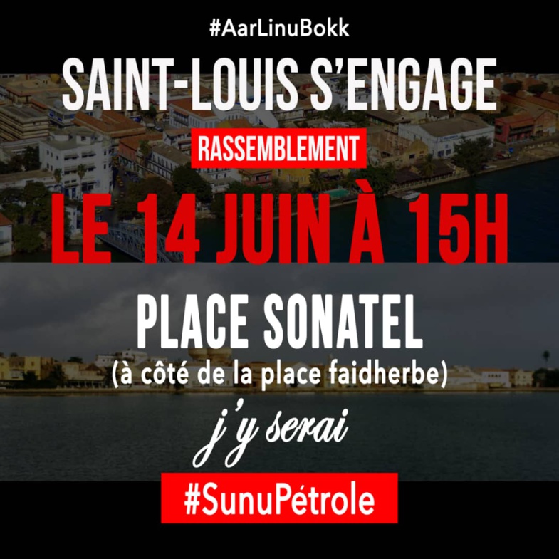 Scandale du Pétrole : une manifestation prévue ce vendredi à Saint-Louis Scandale du Pétrole : une manifestation prévue ce vendredi à Saint-Louis
