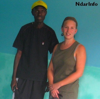 Hélène Baladou et Alioune Fall Hélène Baladou et Alioune Fall