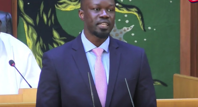 Ousmane Sonko : «La dette du Sénégal a dépassé les 6000 milliards» Ousmane Sonko : «La dette du Sénégal a dépassé les 6000 milliards»