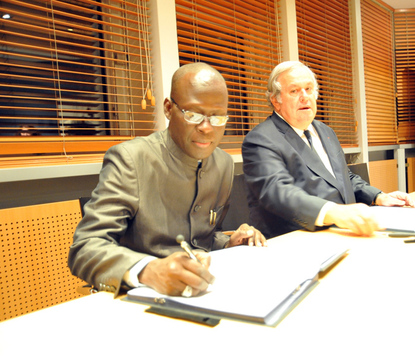Accord de partenariat entre le Conseil de L'Eure et la Municipalité de Saint louis Accord de partenariat entre le Conseil de L'Eure et la Municipalité de Saint louis