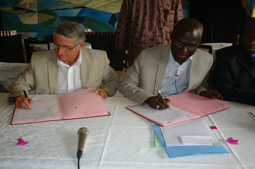 Communiqué: Protocole de coopération entre la ville de Toulouse et Saint-Louis du Sénégal