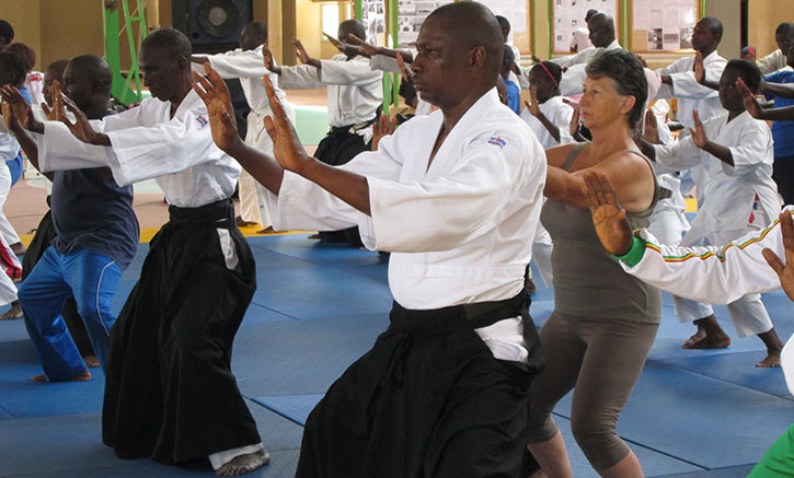 La quinzième édition de l’aïkido se tient à Saint-Louis du 2 au 4 août