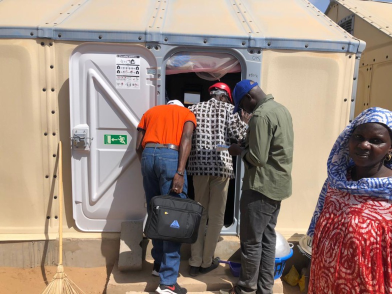 DIOUGOB : Une mission de la Banque mondiale et de l’ADM a rendu visite aux sinistrés (photos)