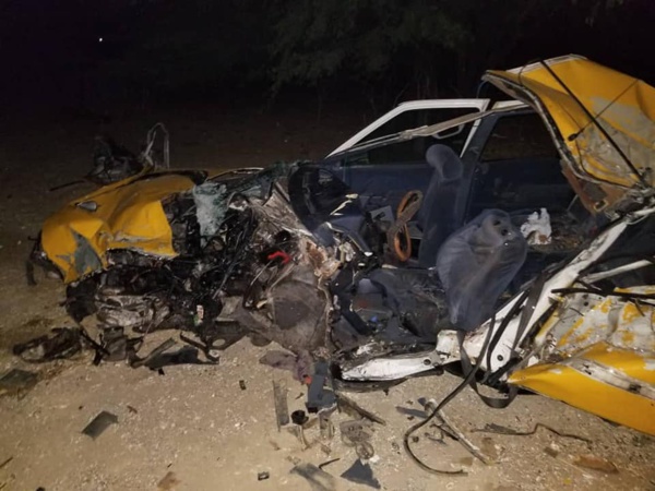8 morts et 3 blessés dans un accident à Louga 8 morts et 3 blessés dans un accident à Louga