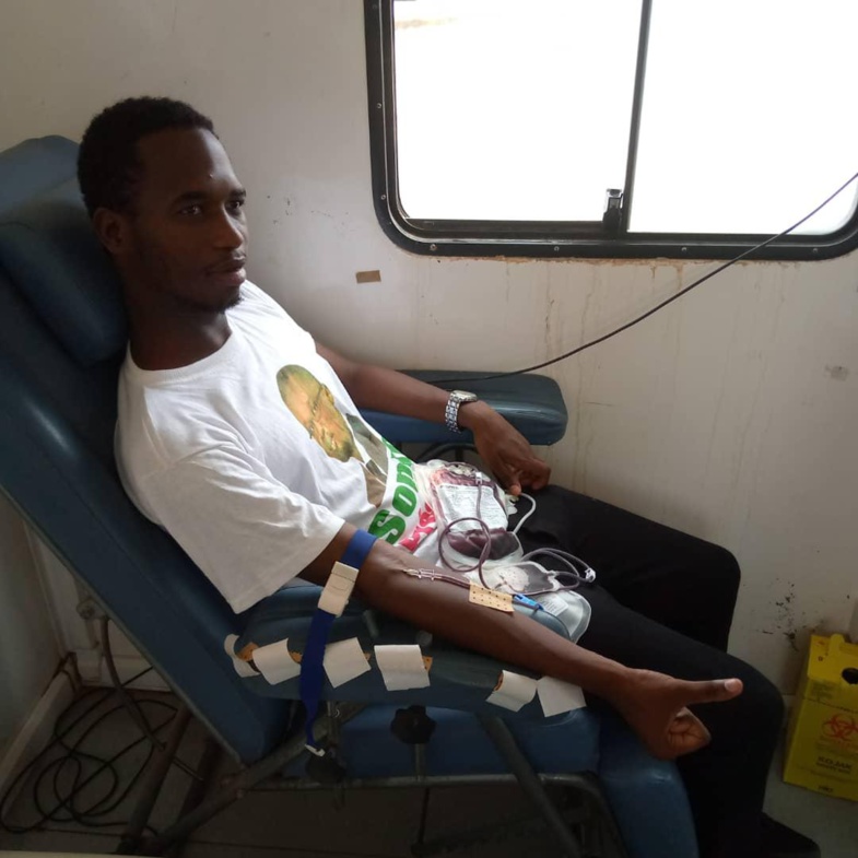 Saint- Louis : les "Patriotes" au secours de la banque de sang (photos) Saint- Louis : les "Patriotes" au secours de la banque de sang (photos)