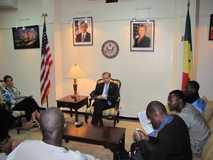 Lewis Lukens, Ambassadeur des Usa à Dakar: ''les Etats-Unis ne choisissent pas les dirigeants du Sénégal'' Lewis Lukens, Ambassadeur des Usa à Dakar: ''les Etats-Unis ne choisissent pas les dirigeants du Sénégal''