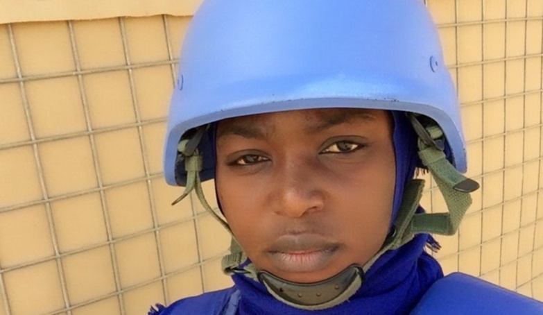 MINUSMA/KIDAL : la Saint-Louisienne Awa FAYE, la paix, une conviction ...